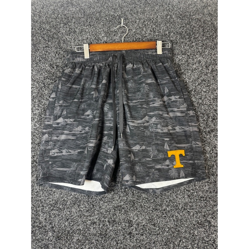 Colosseum Tennessee Volunteers Swim Trunks Mens Medium Gray Tropical UT Vols